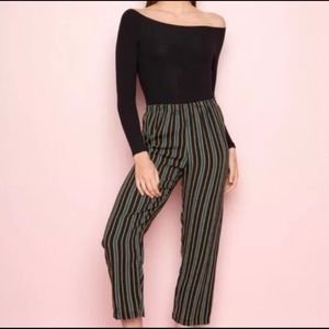 brandy melville striped pants